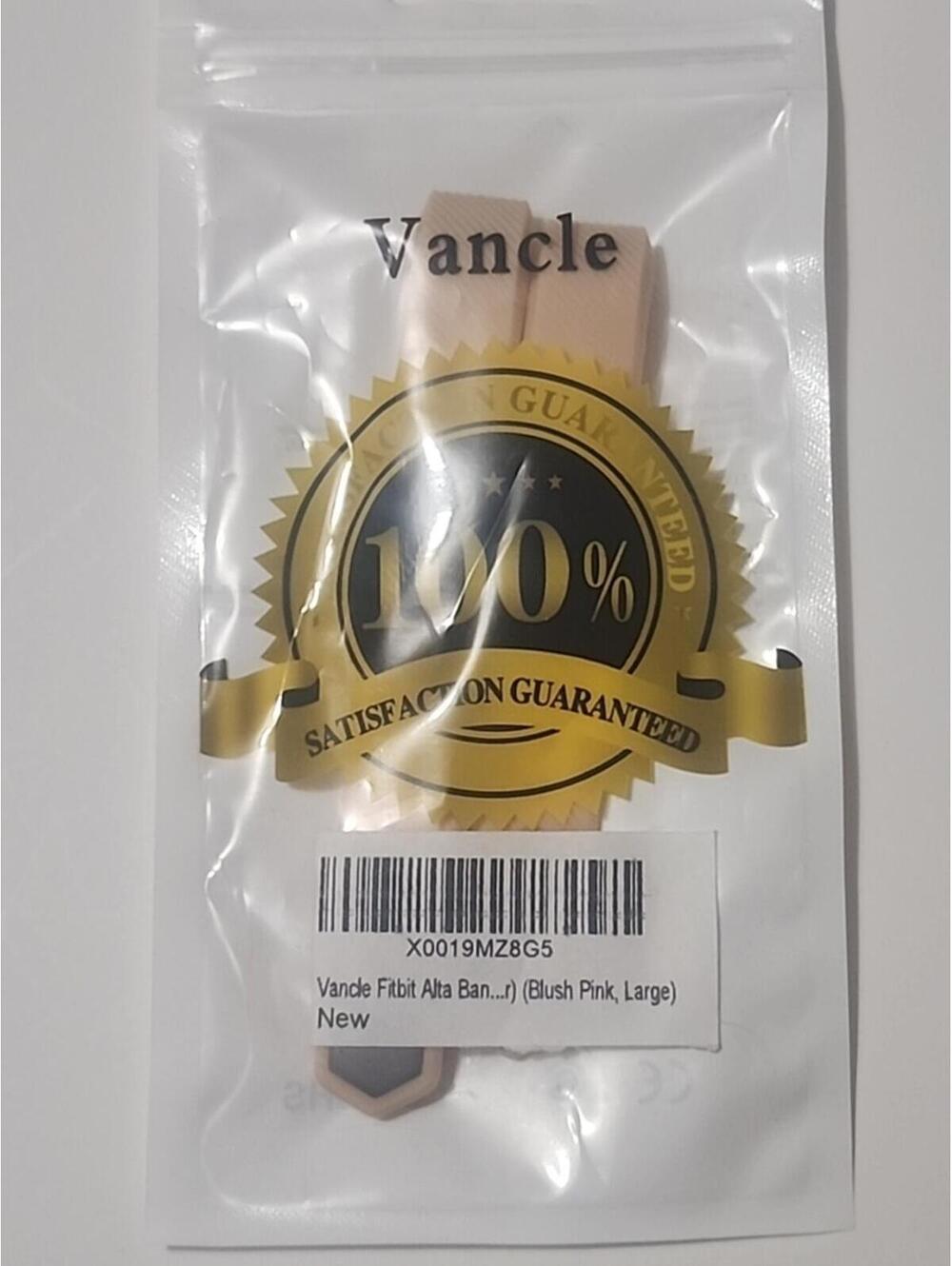 Vancle Fitbit Alta band - Blush Pink(Large)